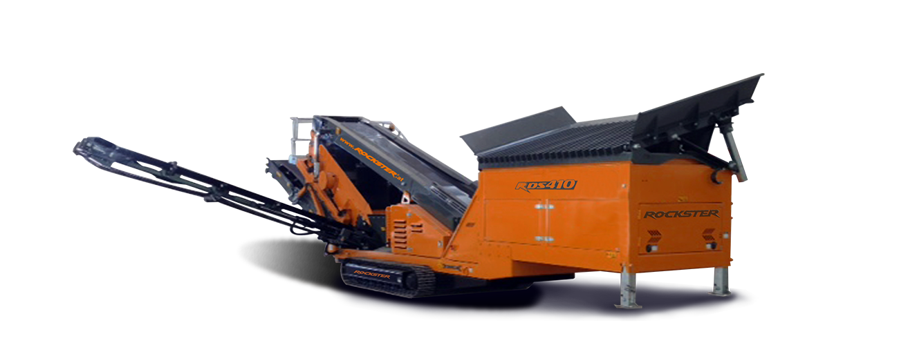  RDS 410 Track-mounted 2-deck finishing screen 