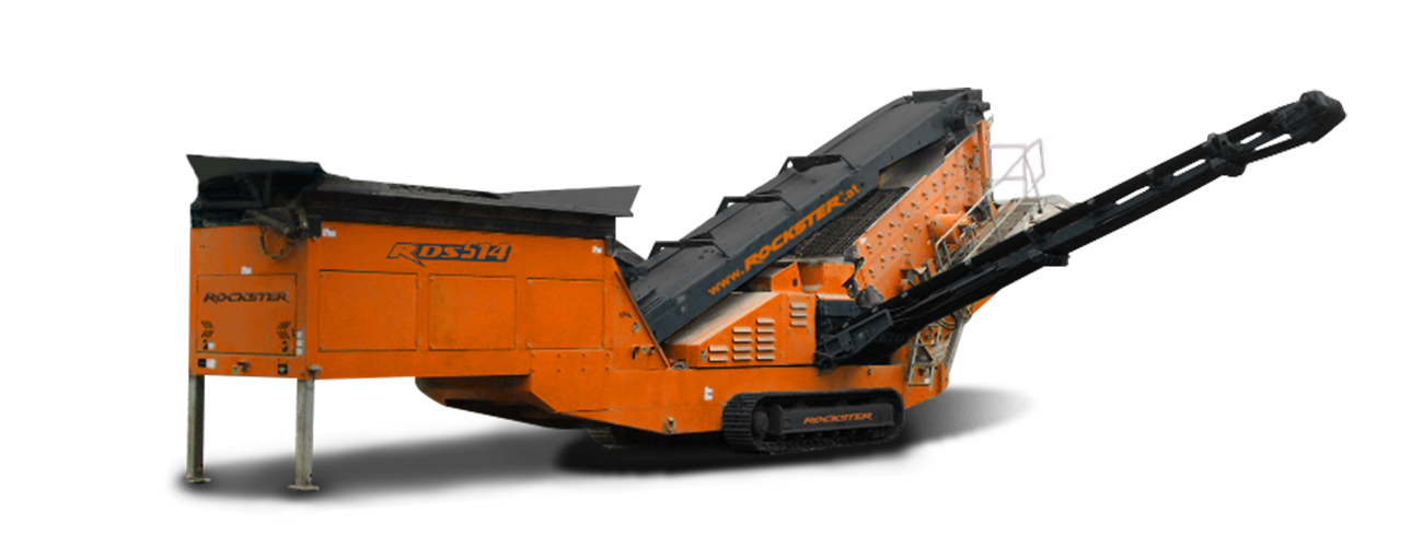 RDS/RTS 514 Track-mounted 2-or 3-deck finishing screen