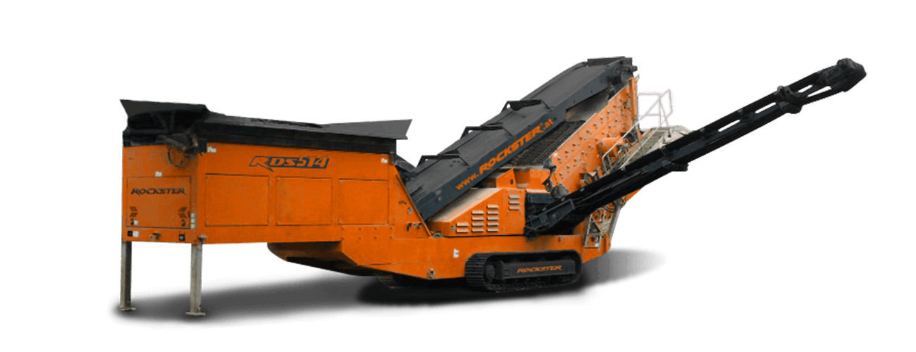  RDS/RTS 520 Track-mounted 2-or 3-deck finishing screen 